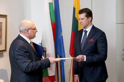 Официално откриване на новото почетно консулство на Р. България във Вилнюс, Литва